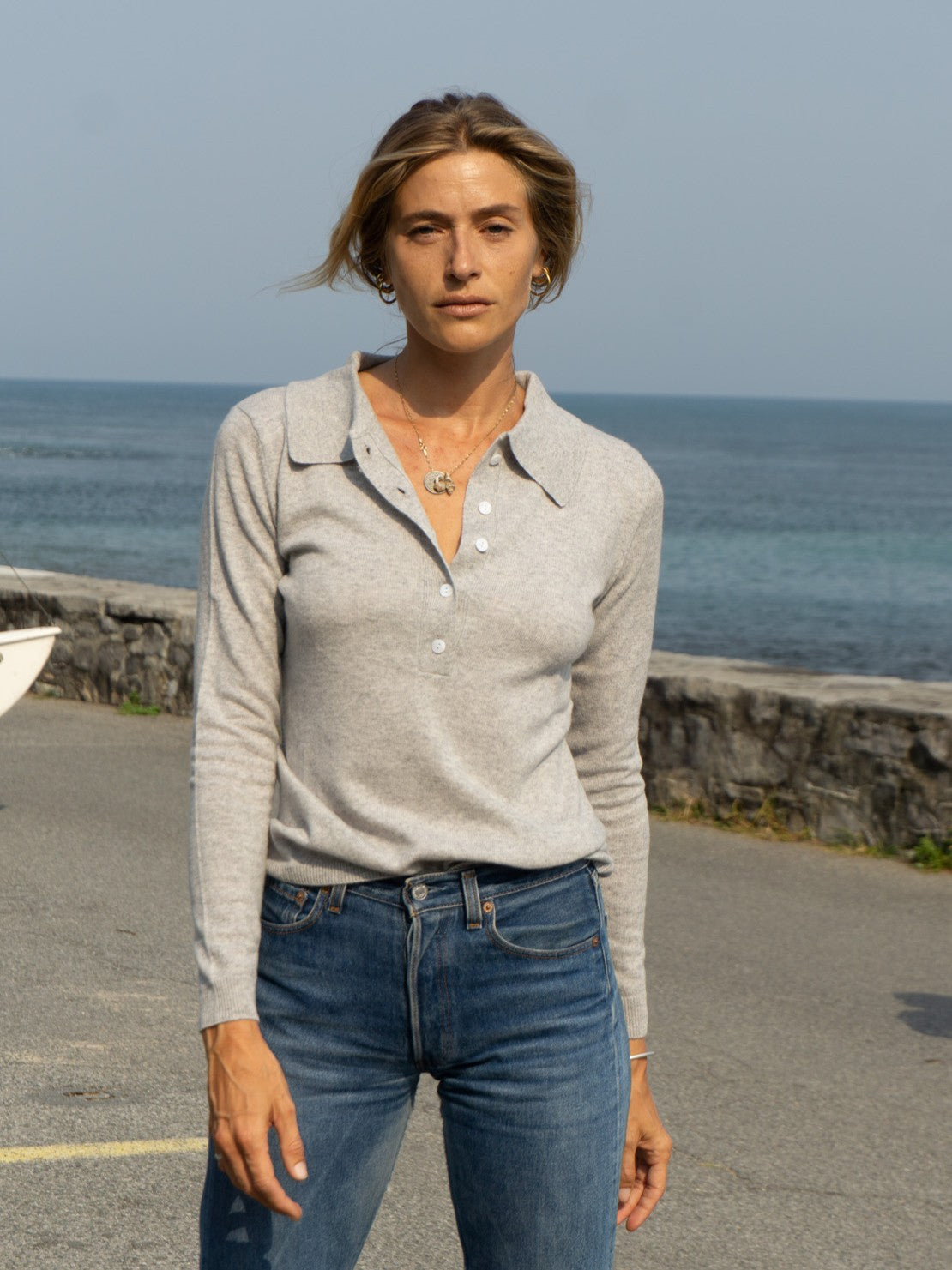 Cashmere Polo Shirt