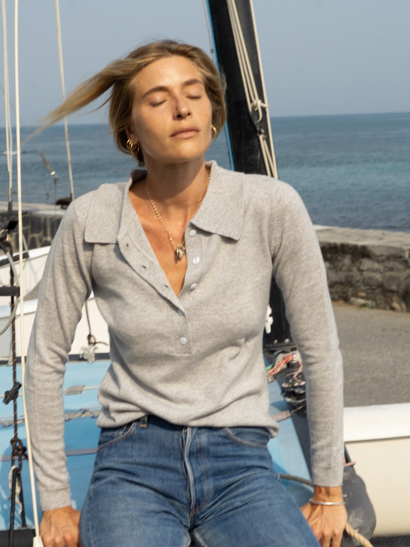 Cashmere Polo Shirt