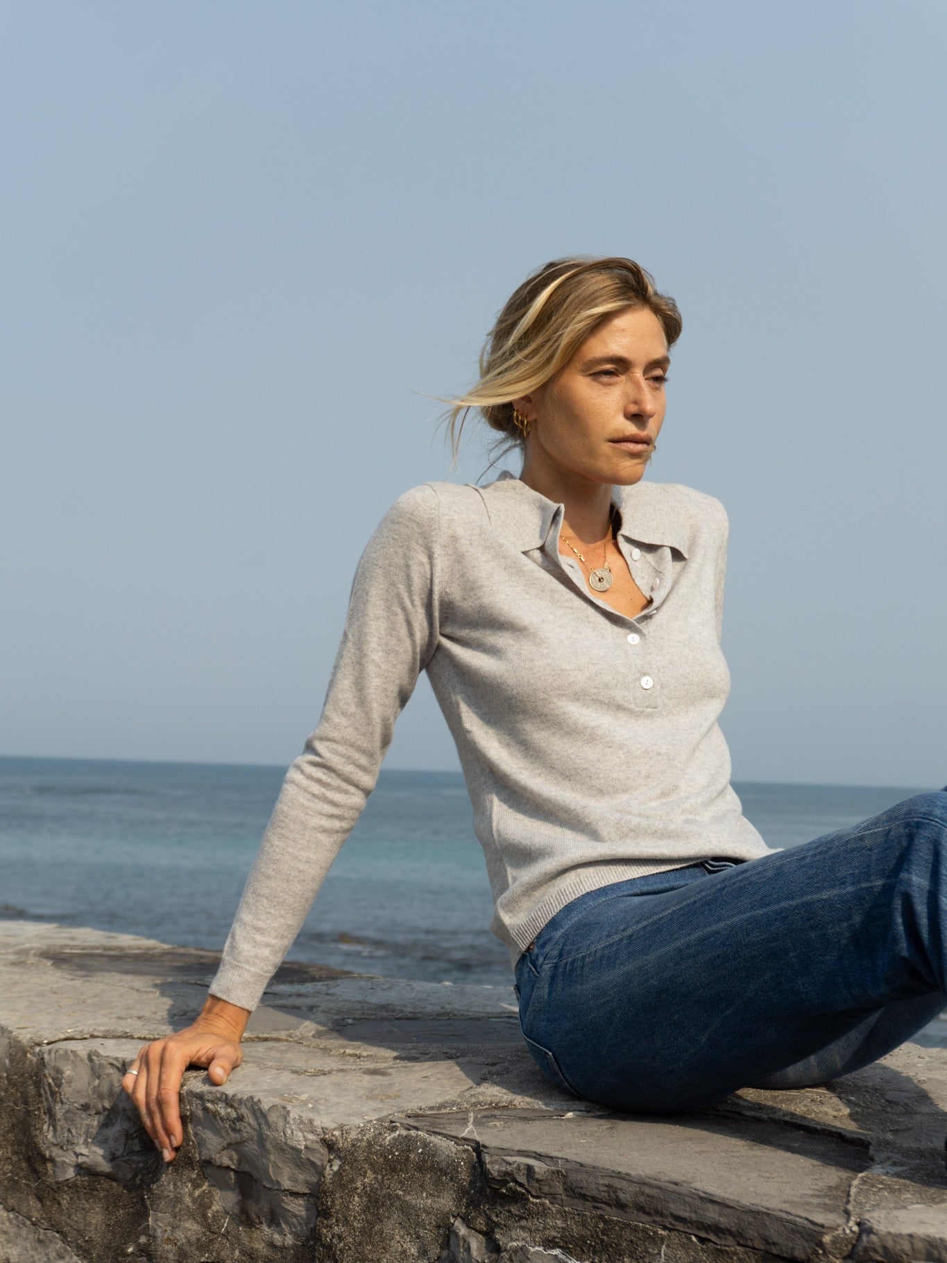 Cashmere Polo Shirt