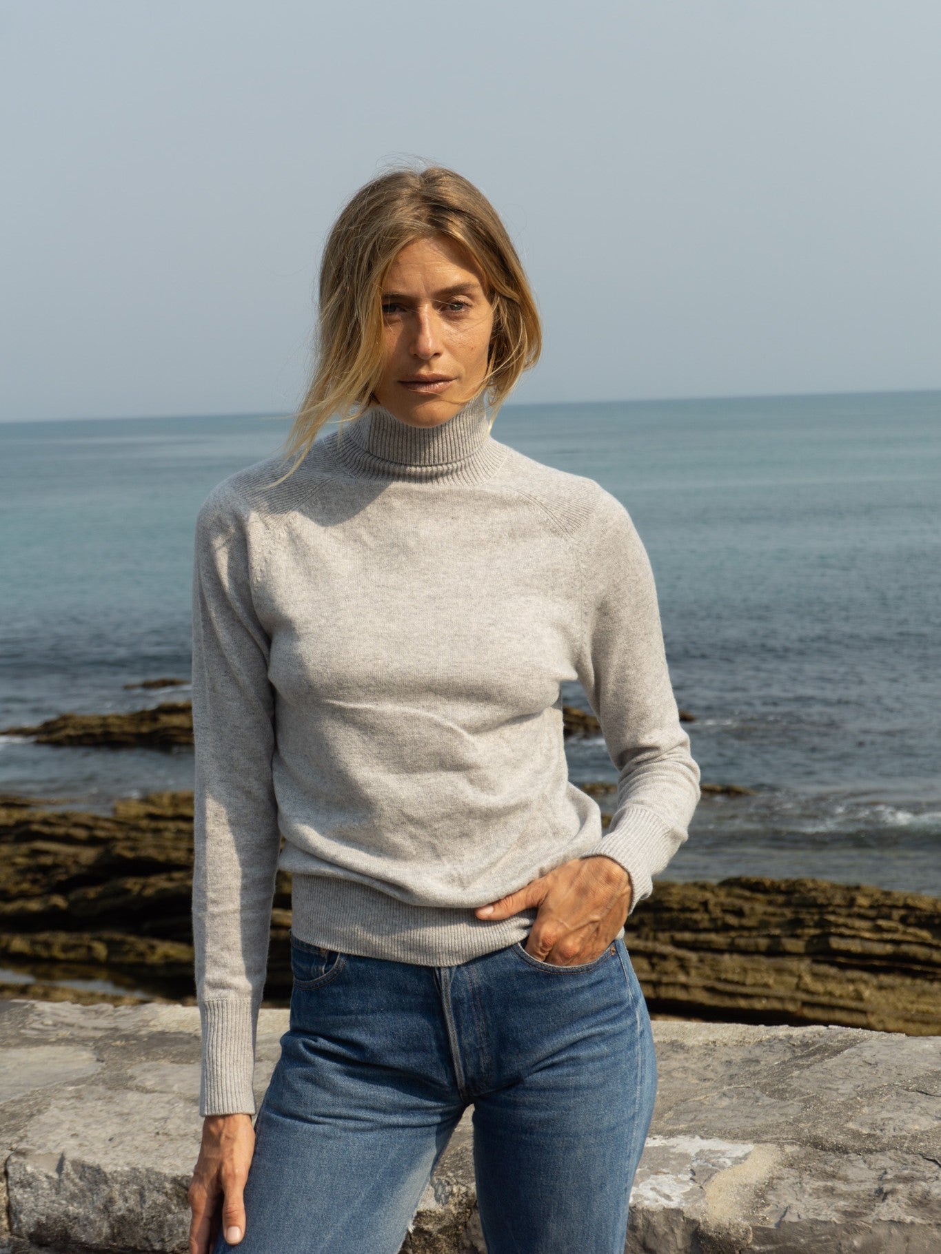 Cashmere Turtleneck Sweater