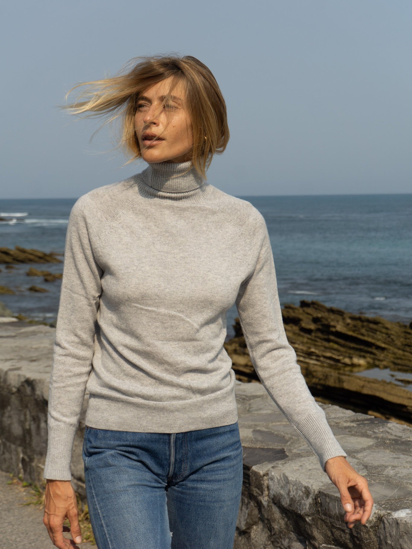 Cashmere Turtleneck Sweater