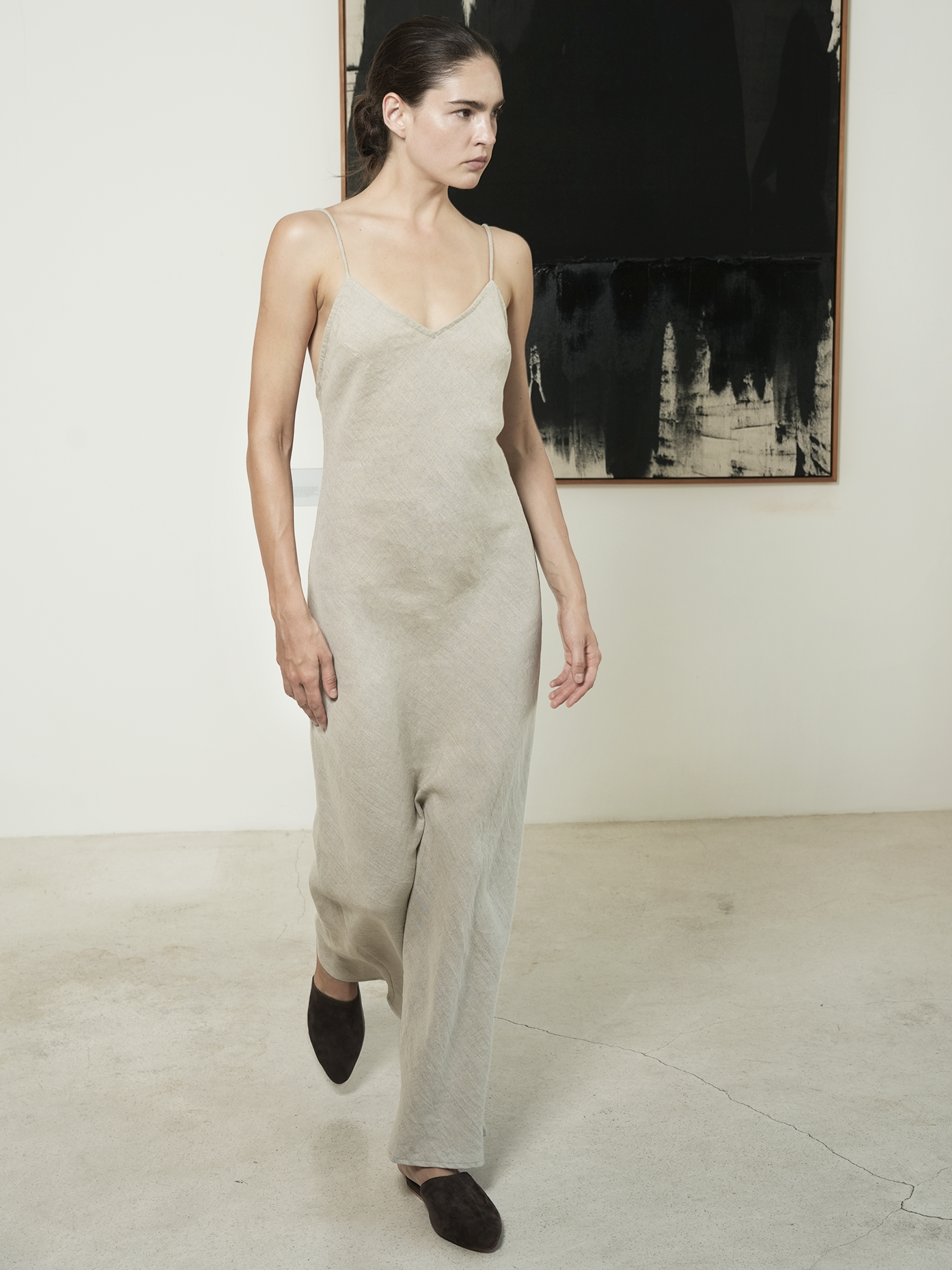 Linen Slip Dress