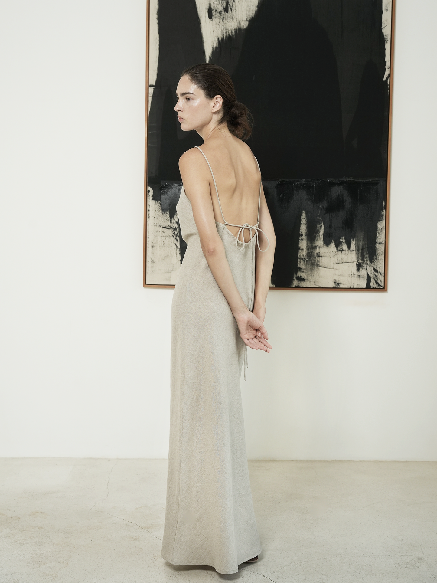 Linen Slip Dress
