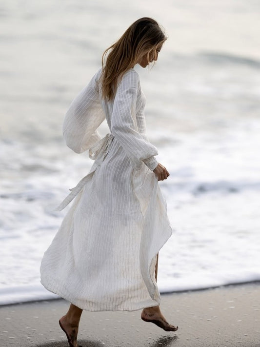 Sandymona Wrap Dress - l u • c i e e