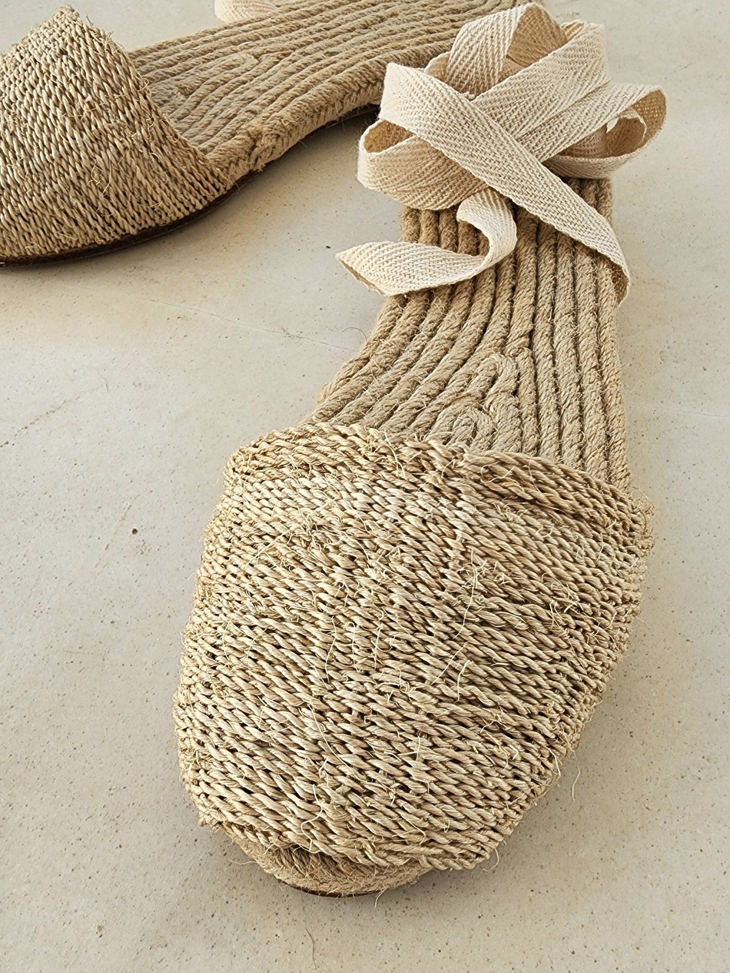 Jute Sandal - l u • c i e e