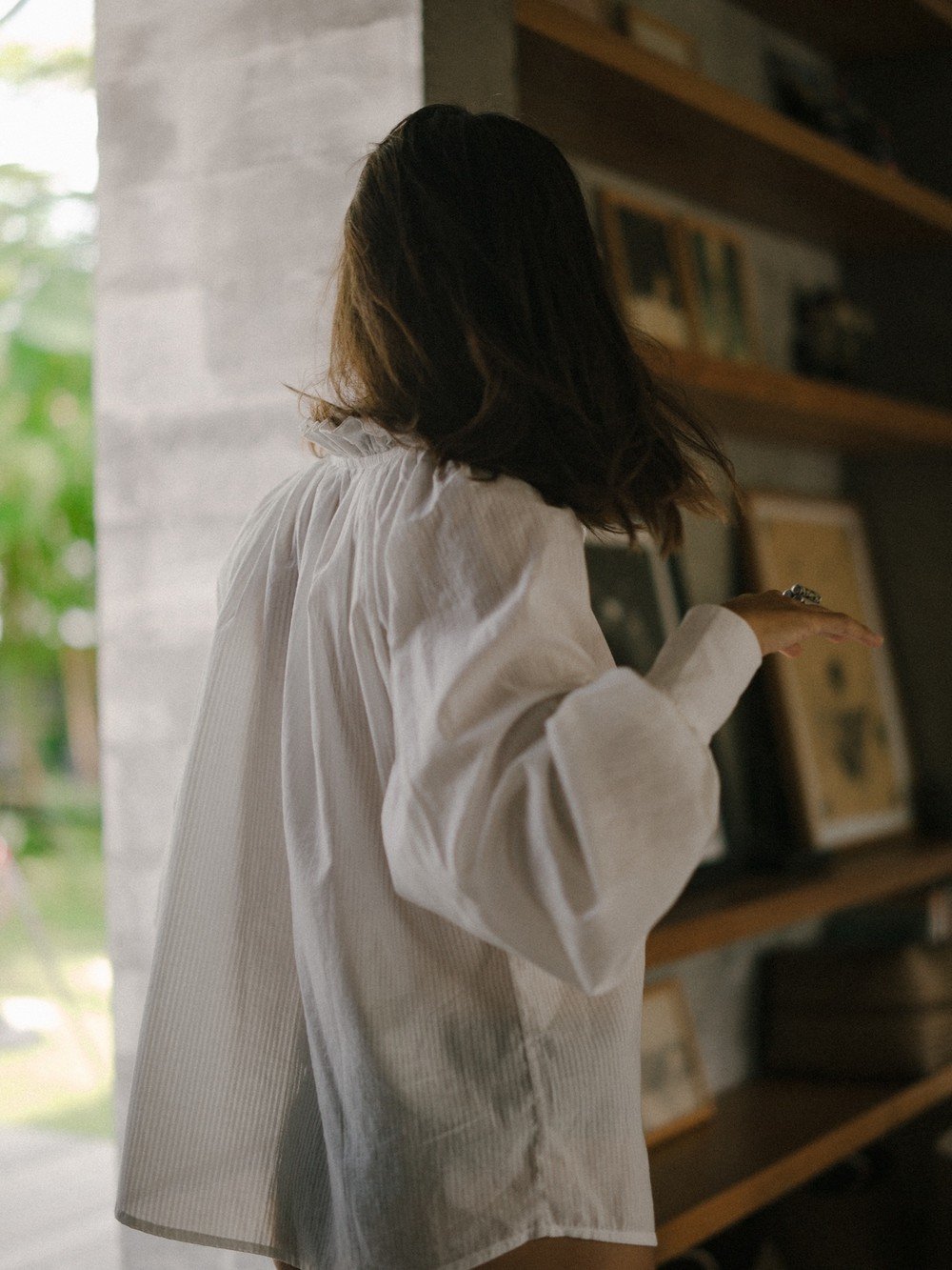 01 Amour Organic Blouse - l u • c i e e