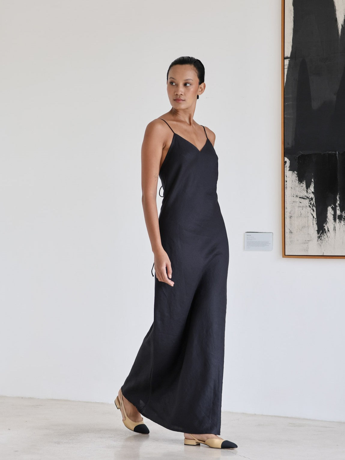 Linen Slip Dress - l u • c i e e