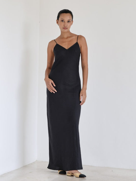 Linen Slip Dress - l u • c i e e