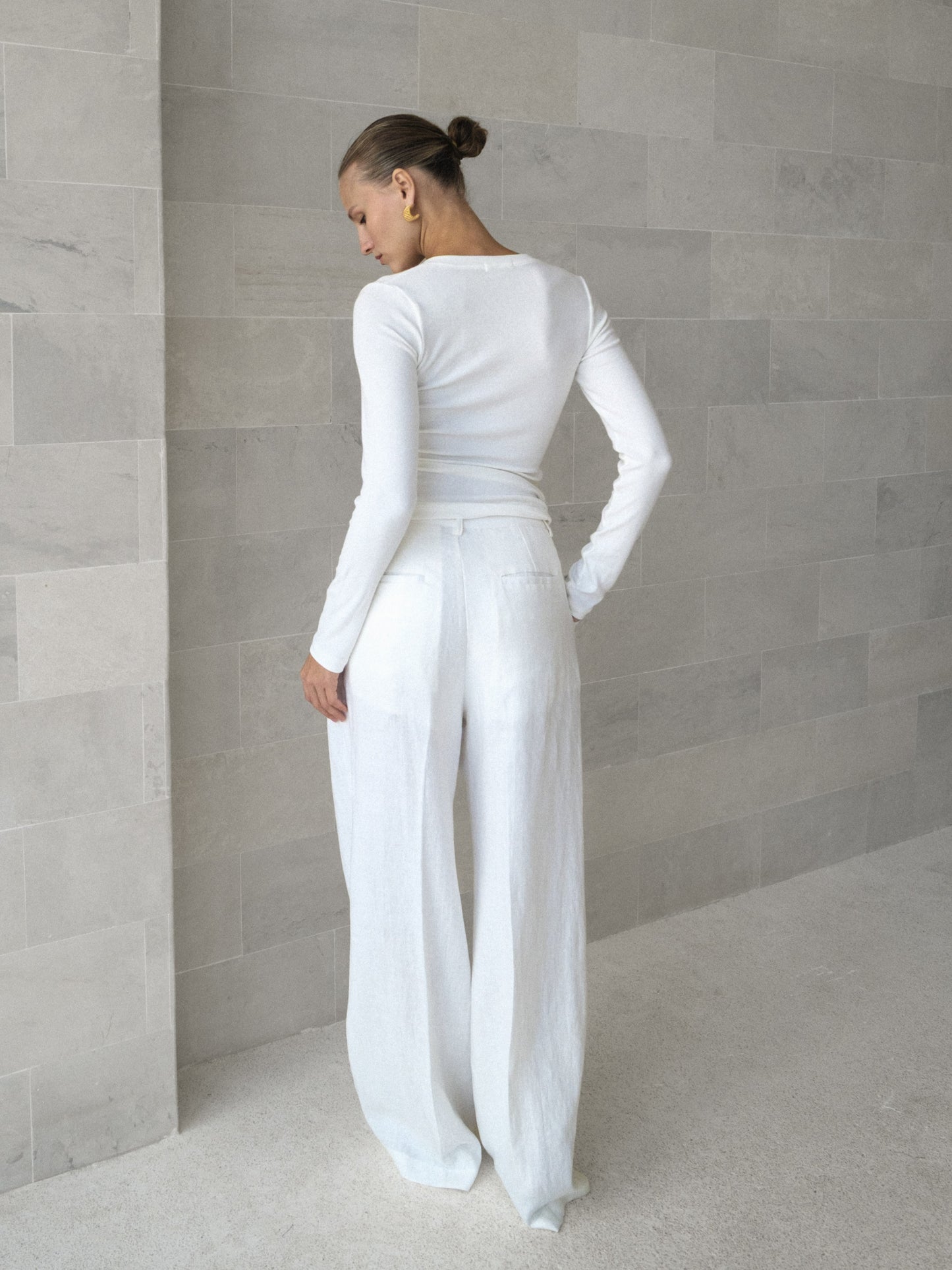 Linen Pleat Pant - l u • c i e e
