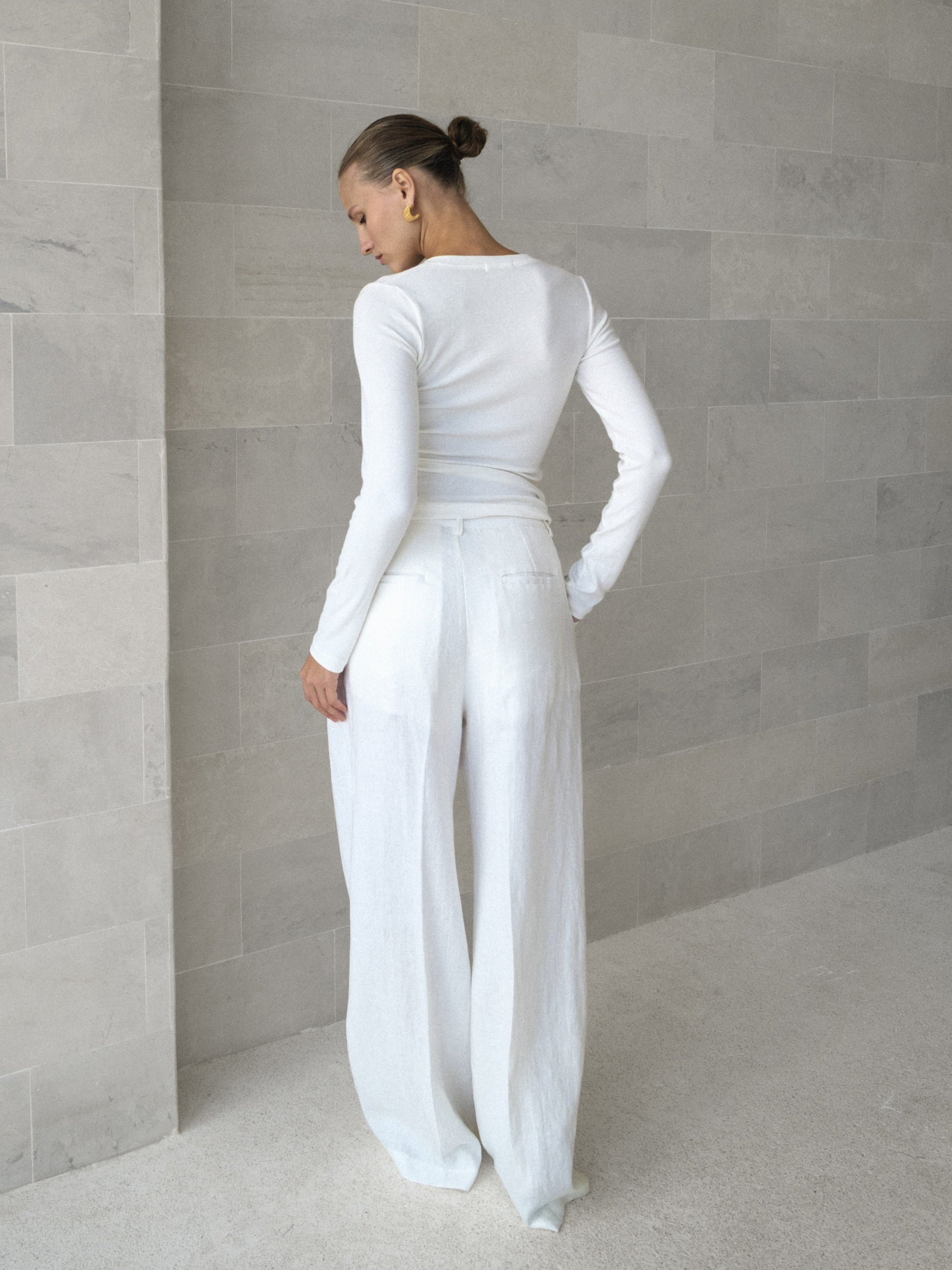 Linen Pleat Pant - l u • c i e e