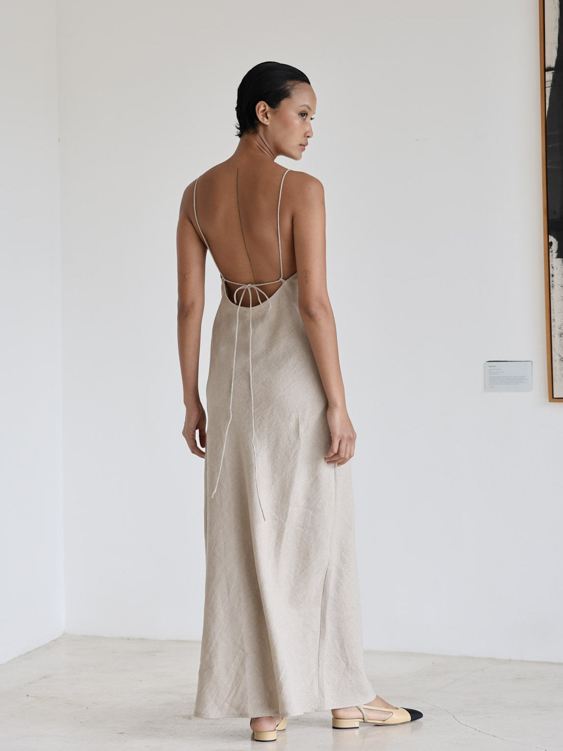 Linen Slip Dress - l u • c i e e