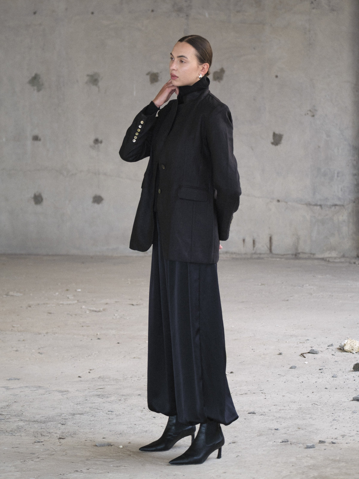 Mulberry Silk Balloon Pant - l u • c i e e