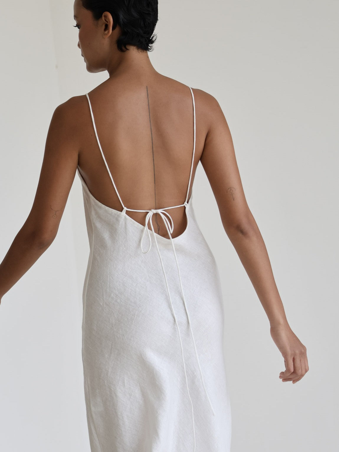Linen Slip Dress - l u • c i e e