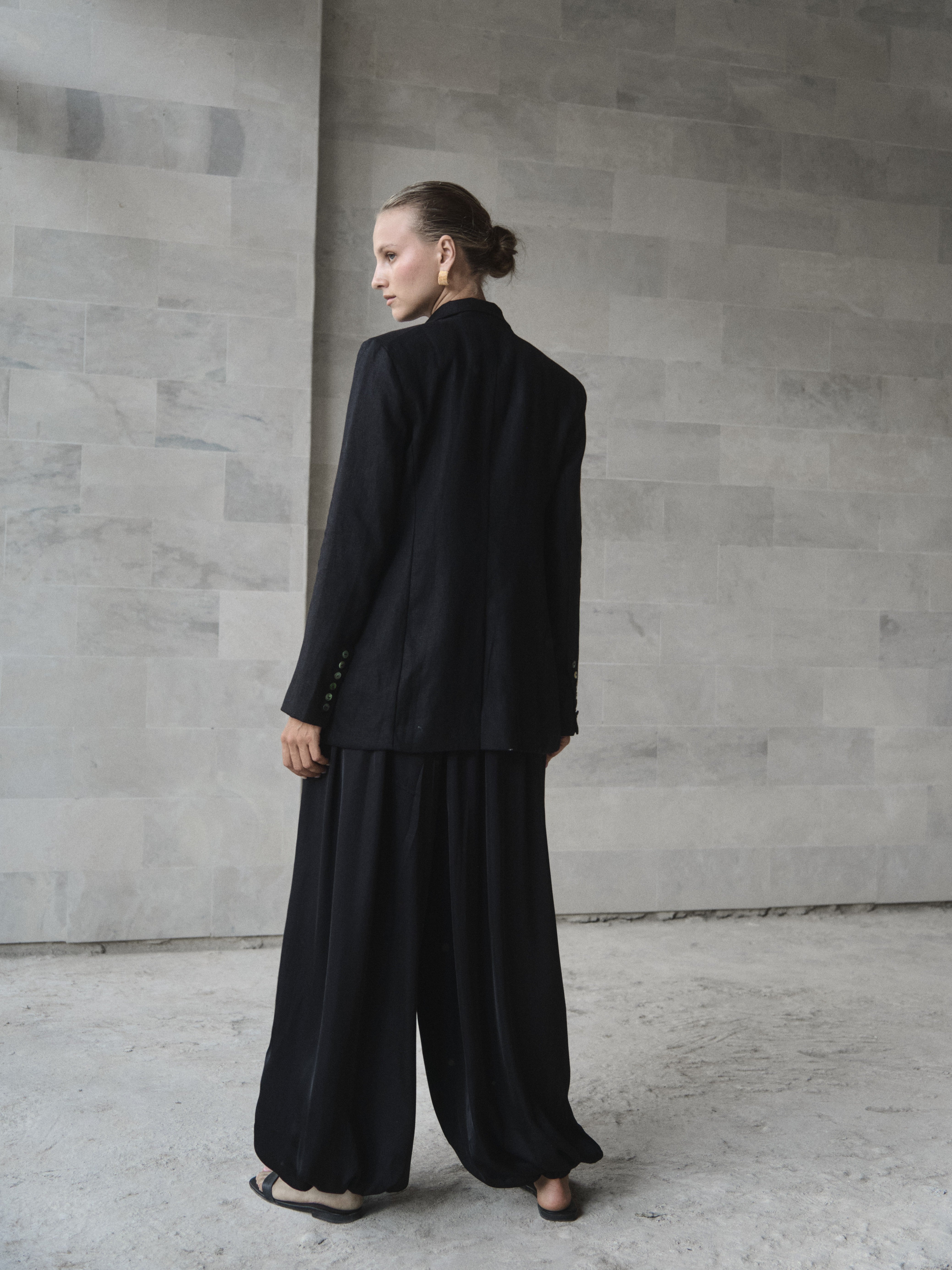 Mulberry Silk Balloon Pant - l u • c i e e