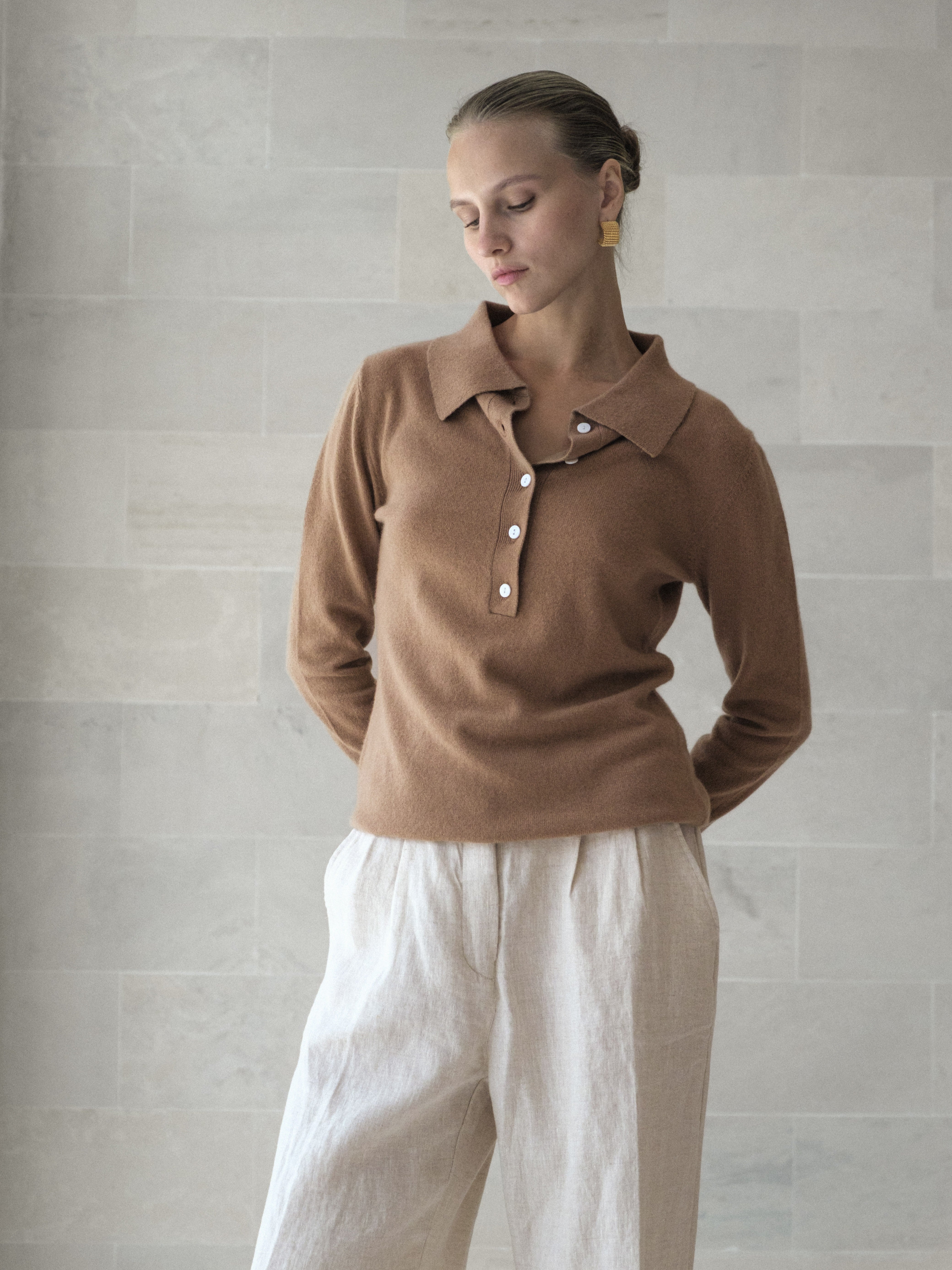 Cashmere Polo Shirt
