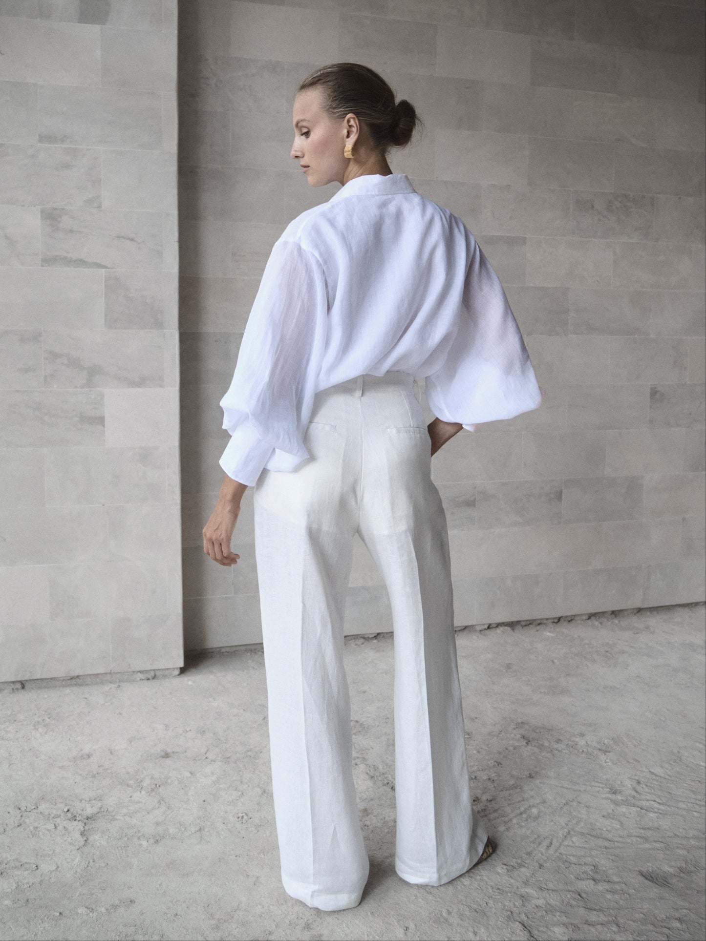 Linen Pleat Pant - l u • c i e e