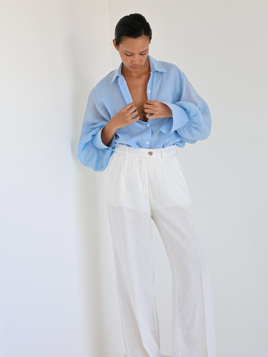 Linen Pleat Pant - l u • c i e e