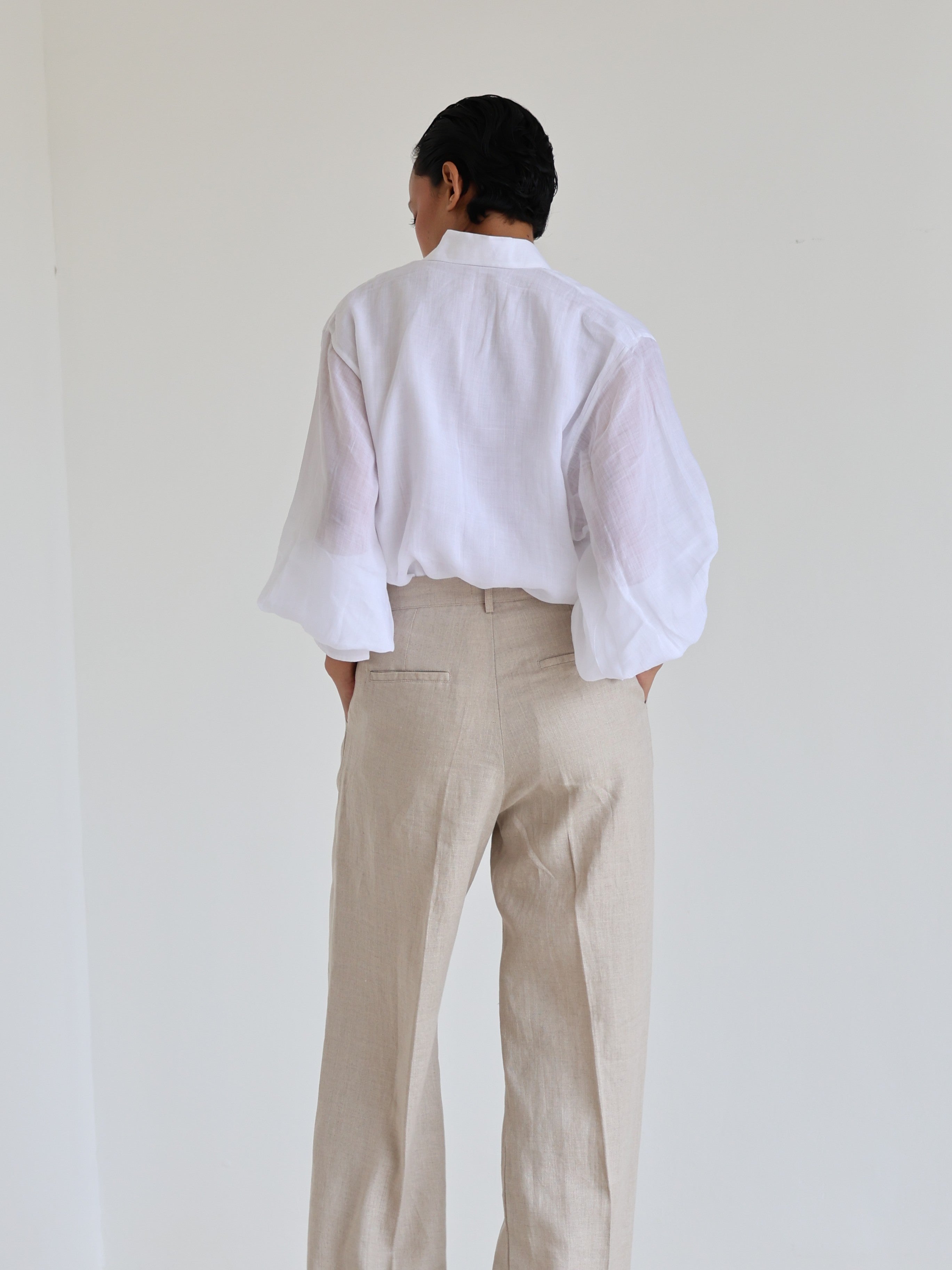 Linen Pleat Pant - l u • c i e e