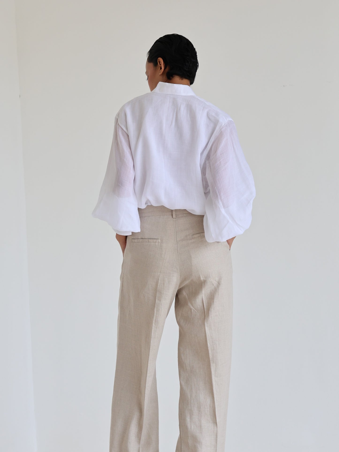 Linen Pleat Pant - l u • c i e e