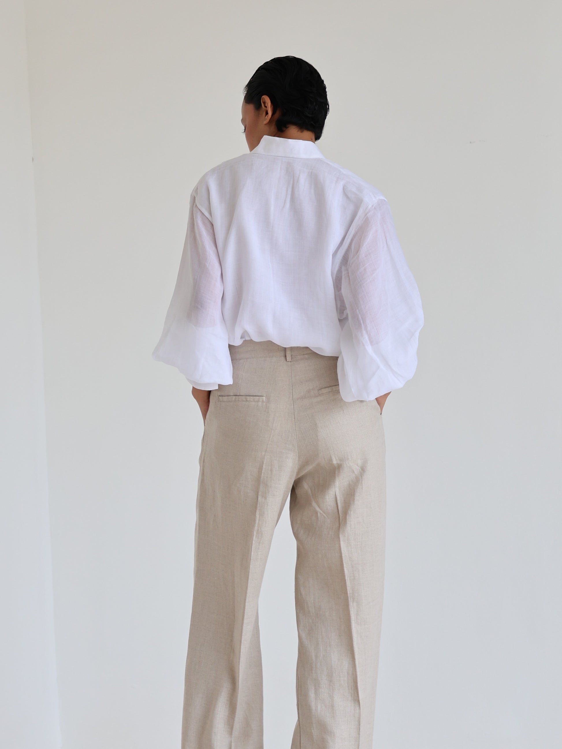 Linen Pleat Pant - l u • c i e e