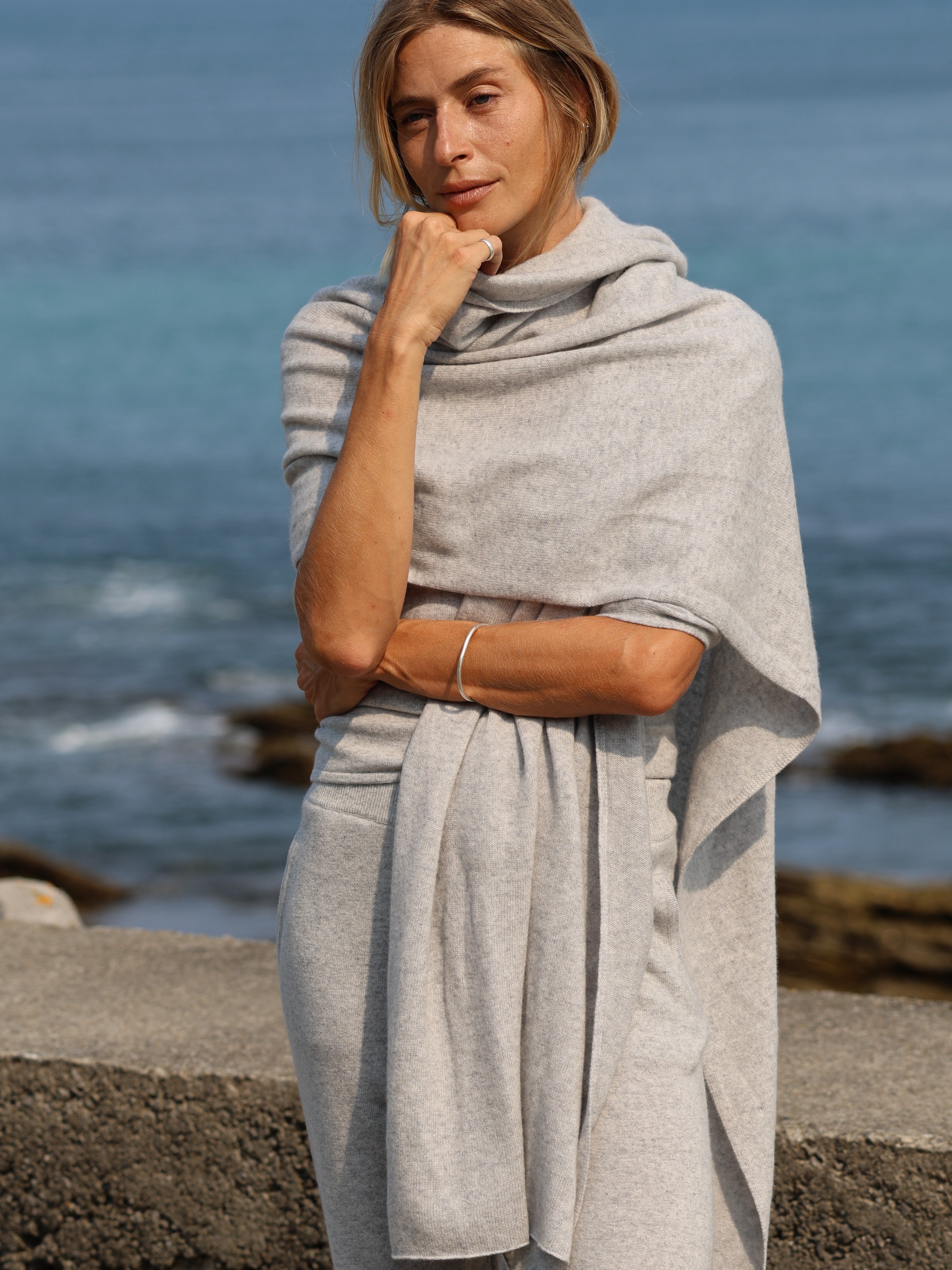 Cashmere Deep V Tank