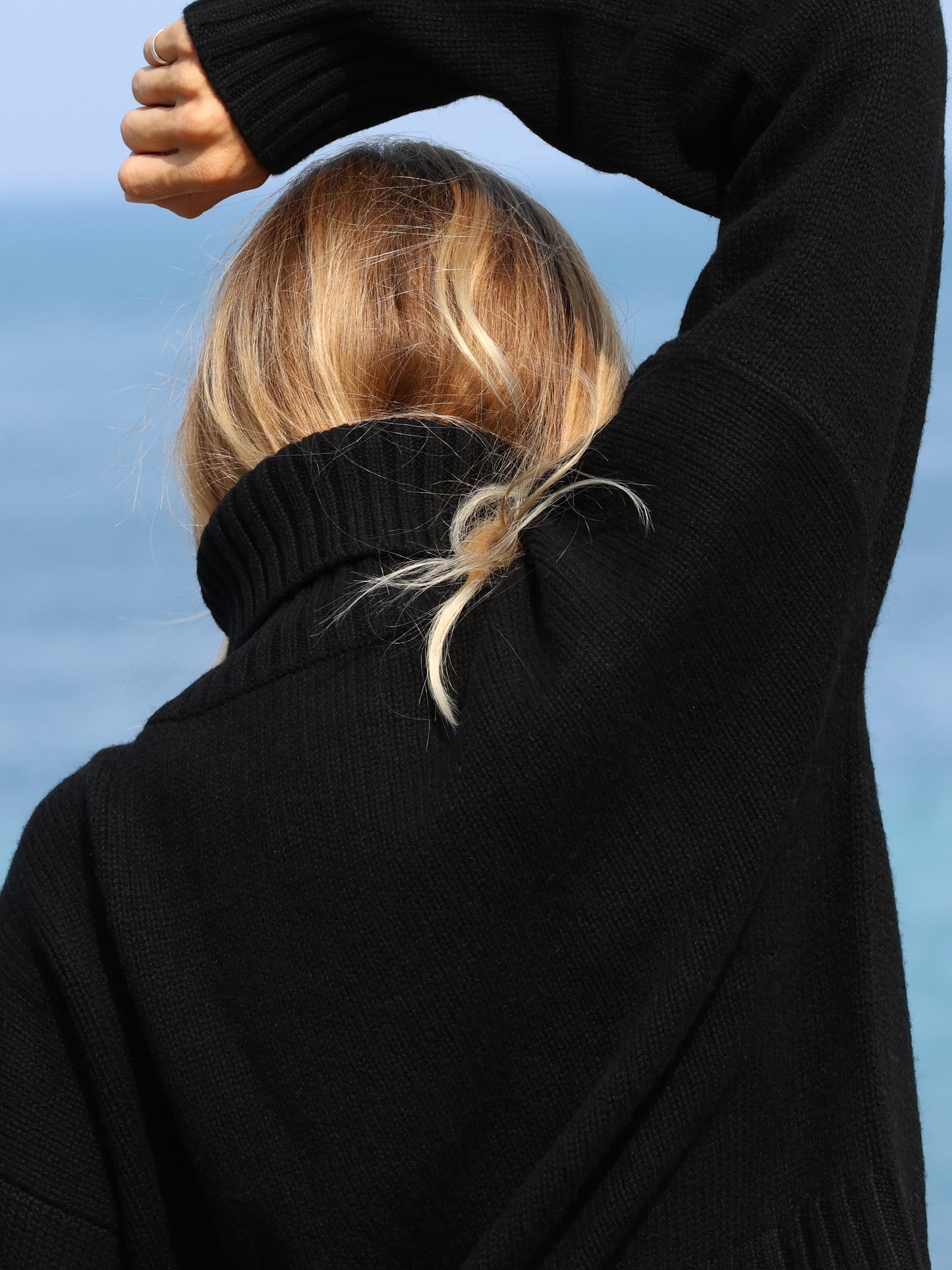 Merino Wool Neck Sweater