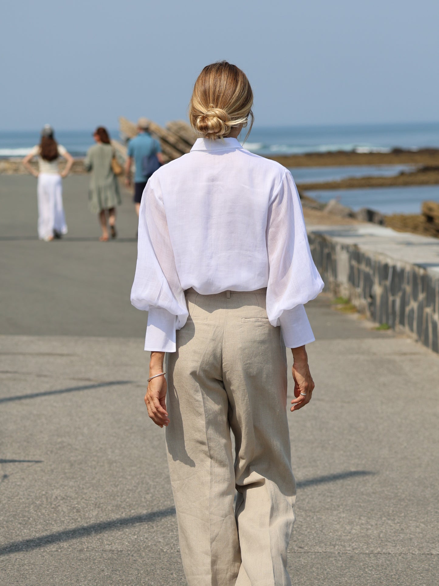 Linen Pleat Pant - l u • c i e e