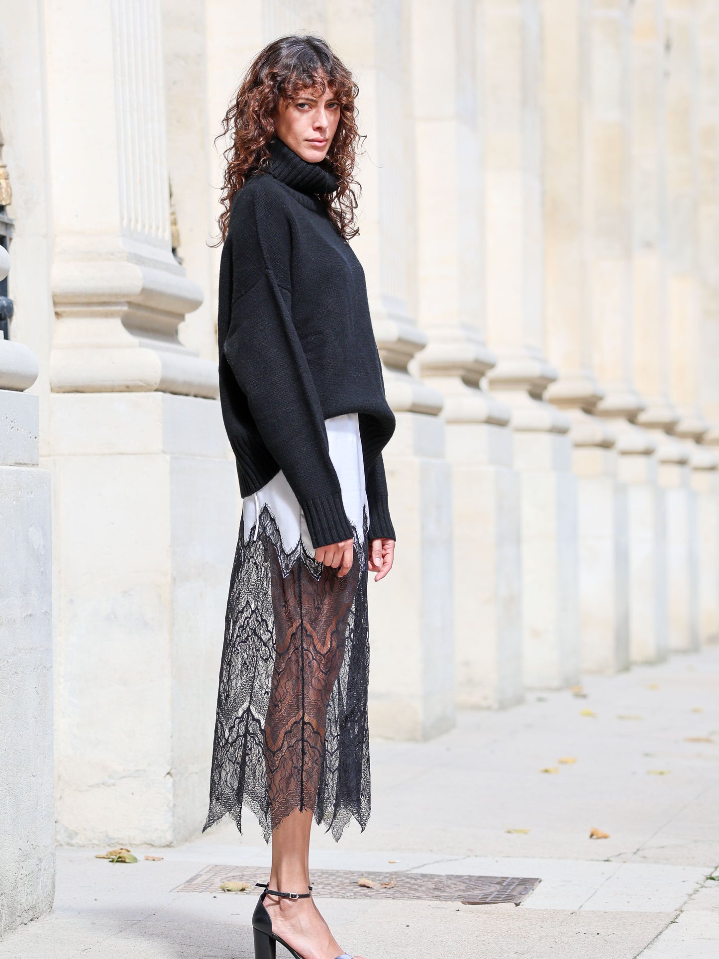 Silk & Lace Skirt - l u • c i e e