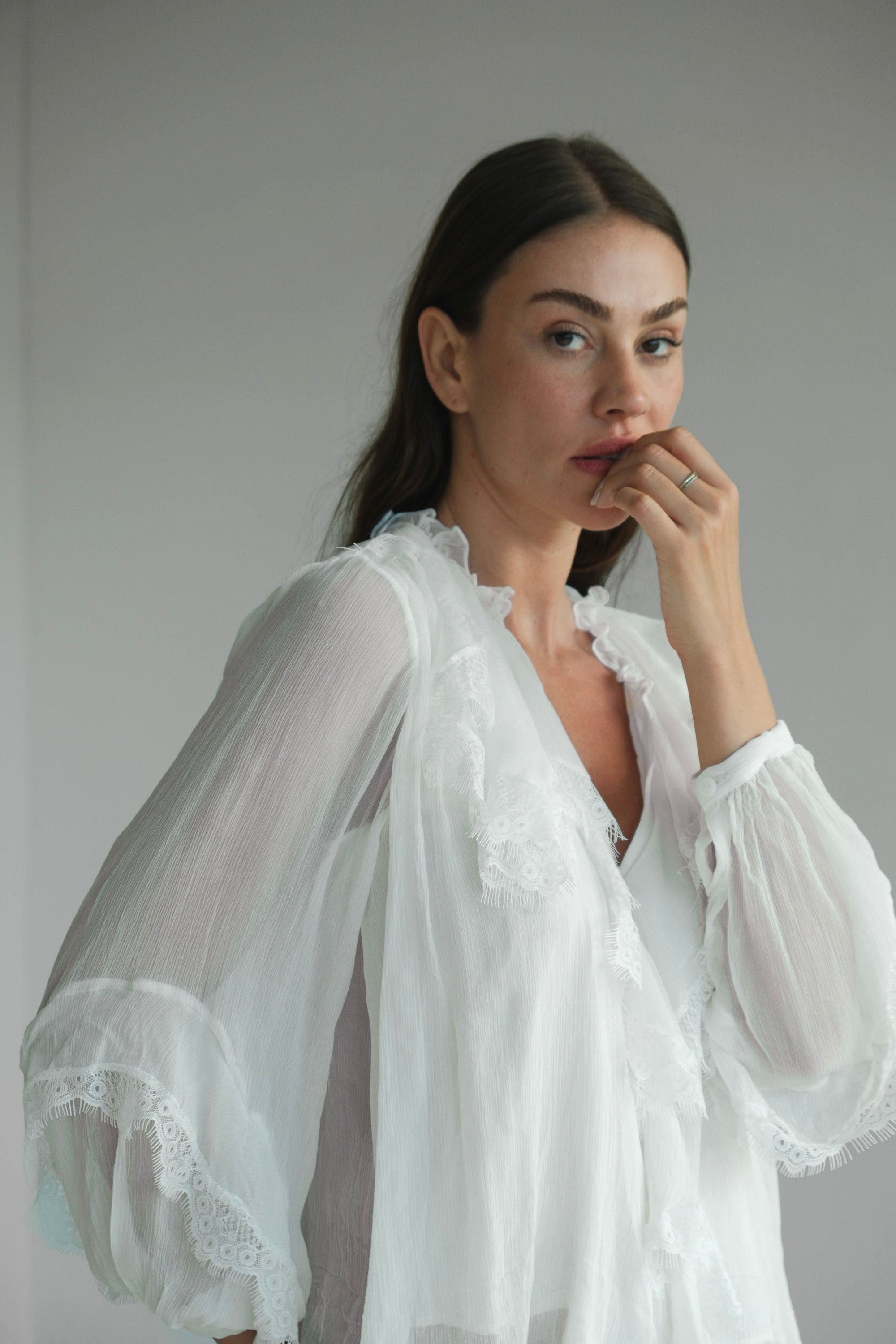 Aurora Ruffle Blouse - l u • c i e e