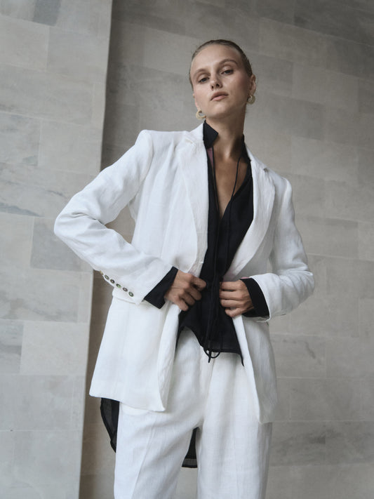 Linen Pleat Pant - l u • c i e e