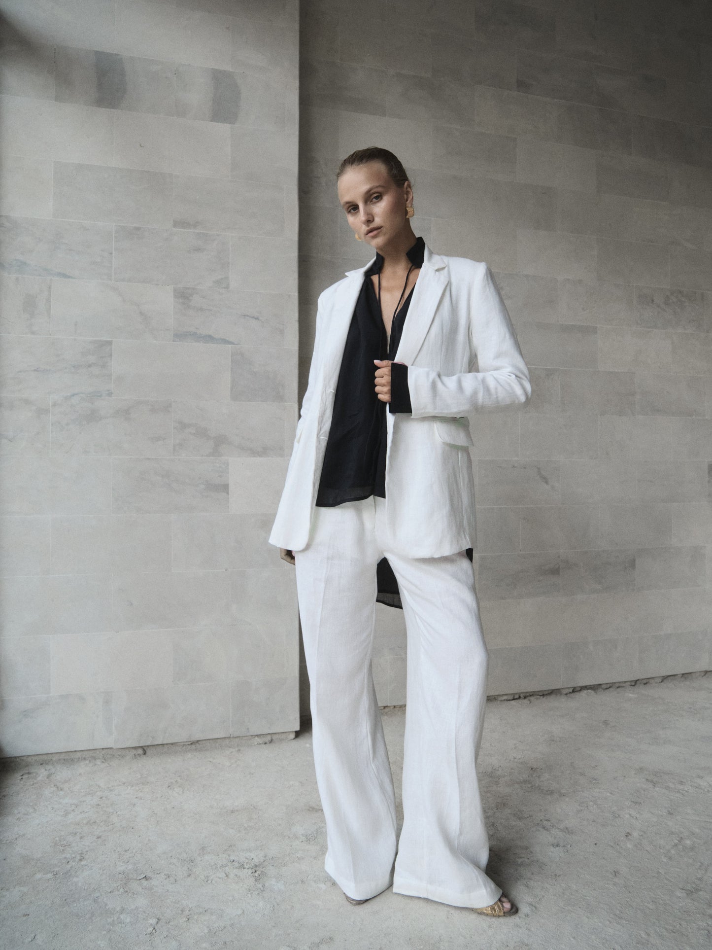 Linen Pleat Pant - l u • c i e e