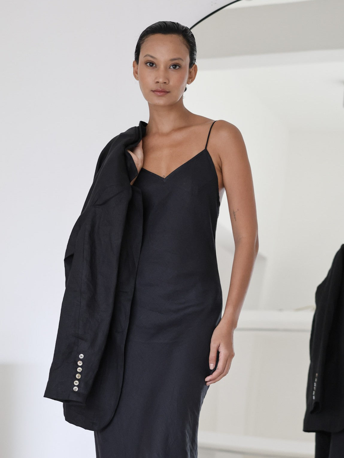 Linen Slip Dress l u c i e e Linen Slip Dress l u c i e e