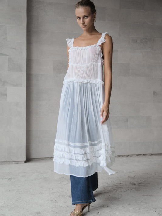 Elodie Ruffle Dress - l u • c i e e