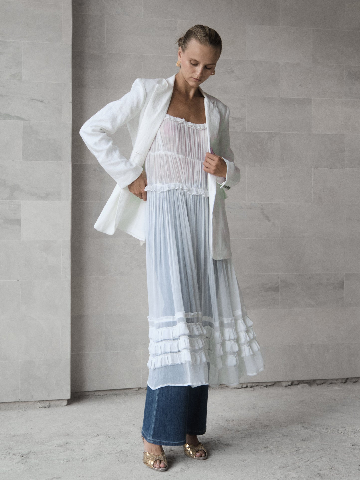 Elodie Ruffle Dress - l u • c i e e