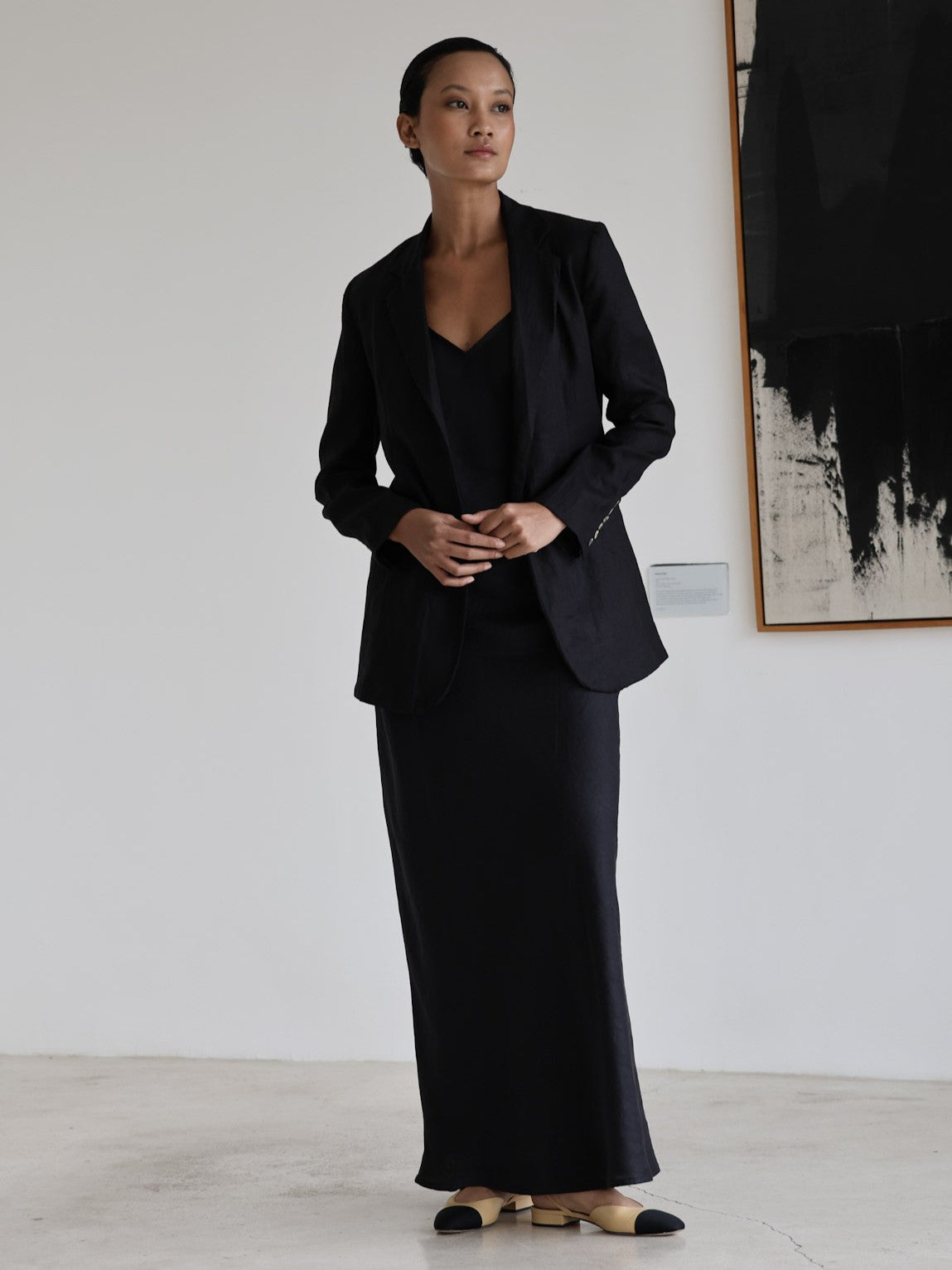 Linen Slip Dress - l u • c i e e