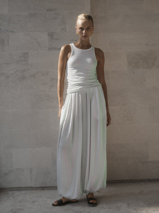 Mulberry Silk Balloon Pant - l u • c i e e