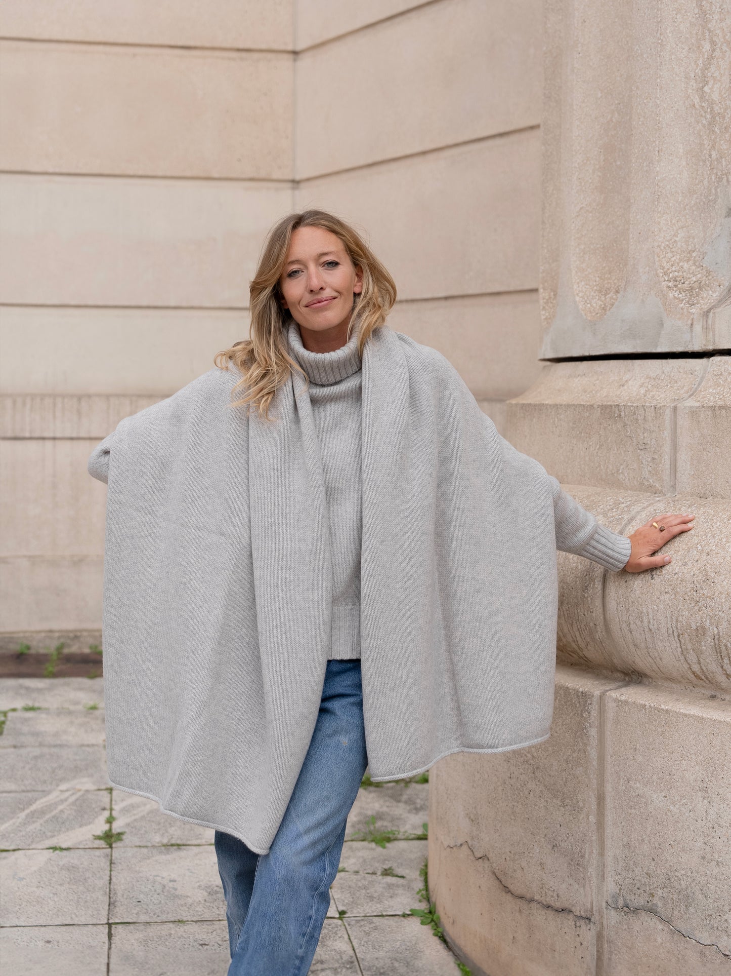Merino Wool Neck Sweater