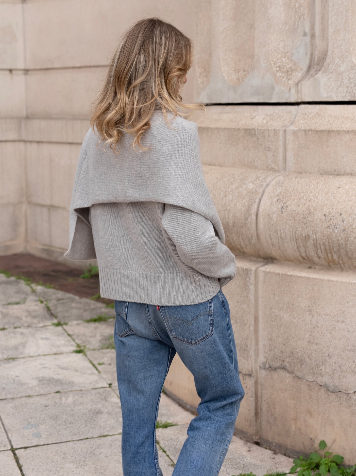 Merino Wool Neck Sweater
