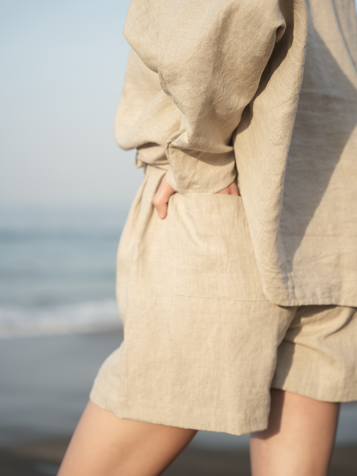 Stella Shorts in Natural - l u • c i e e