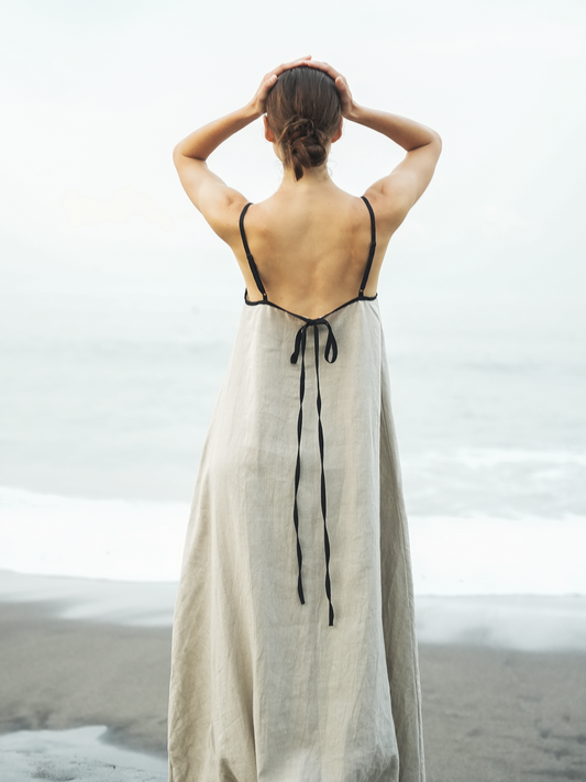 Linen Maxi Dress