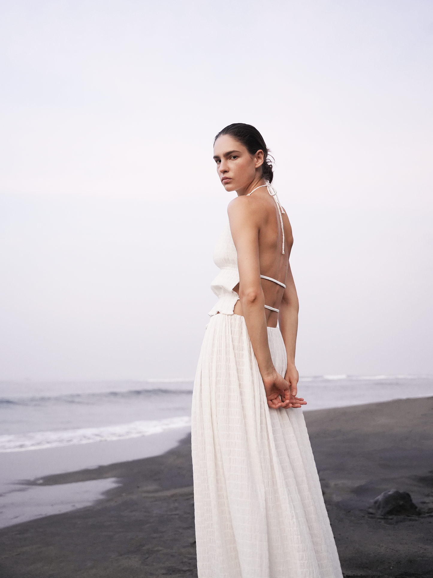 Backless Halter Top