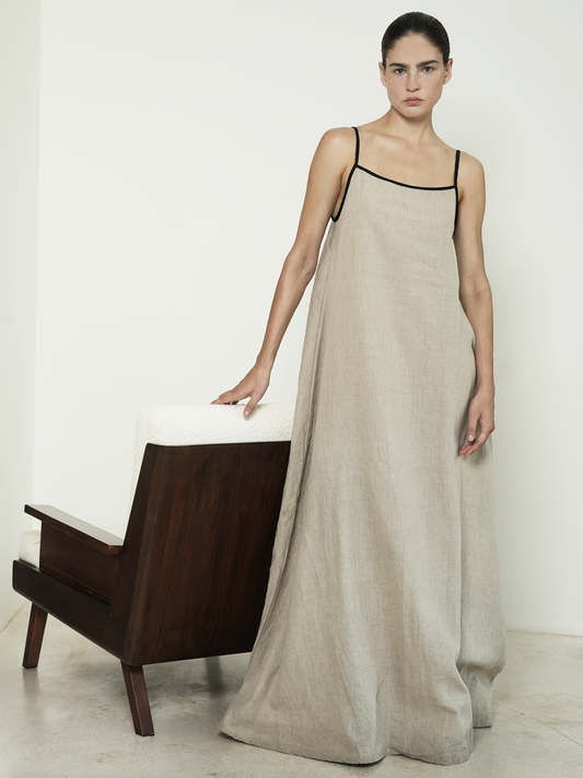 Linen Maxi Dress