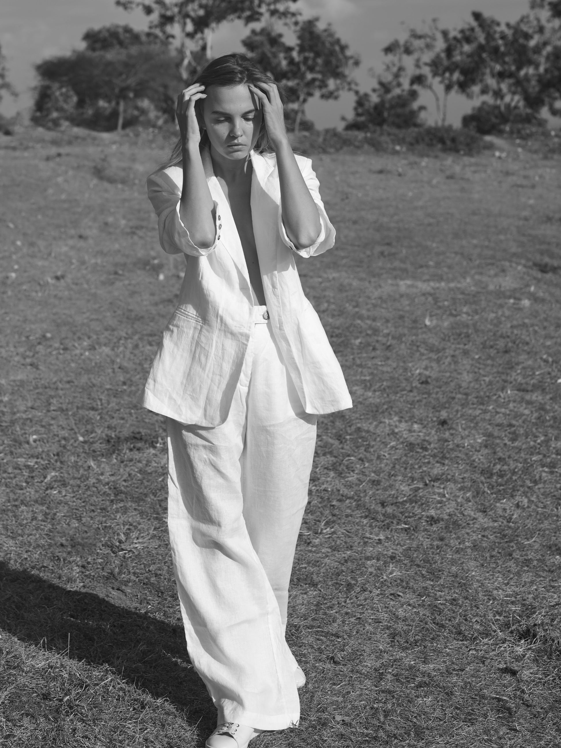 Linen Suit - l u • c i e e