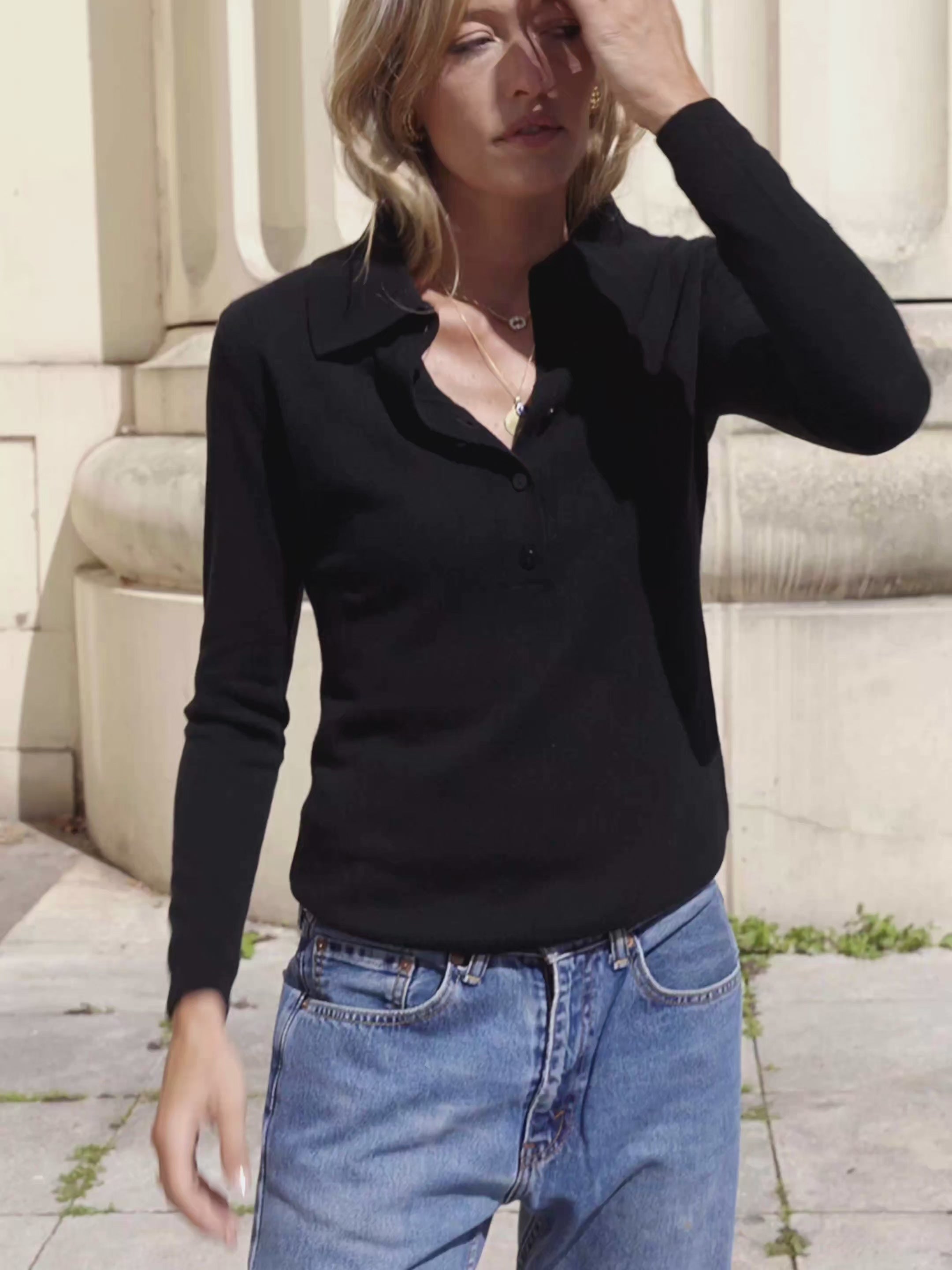 Cashmere Polo Shirt