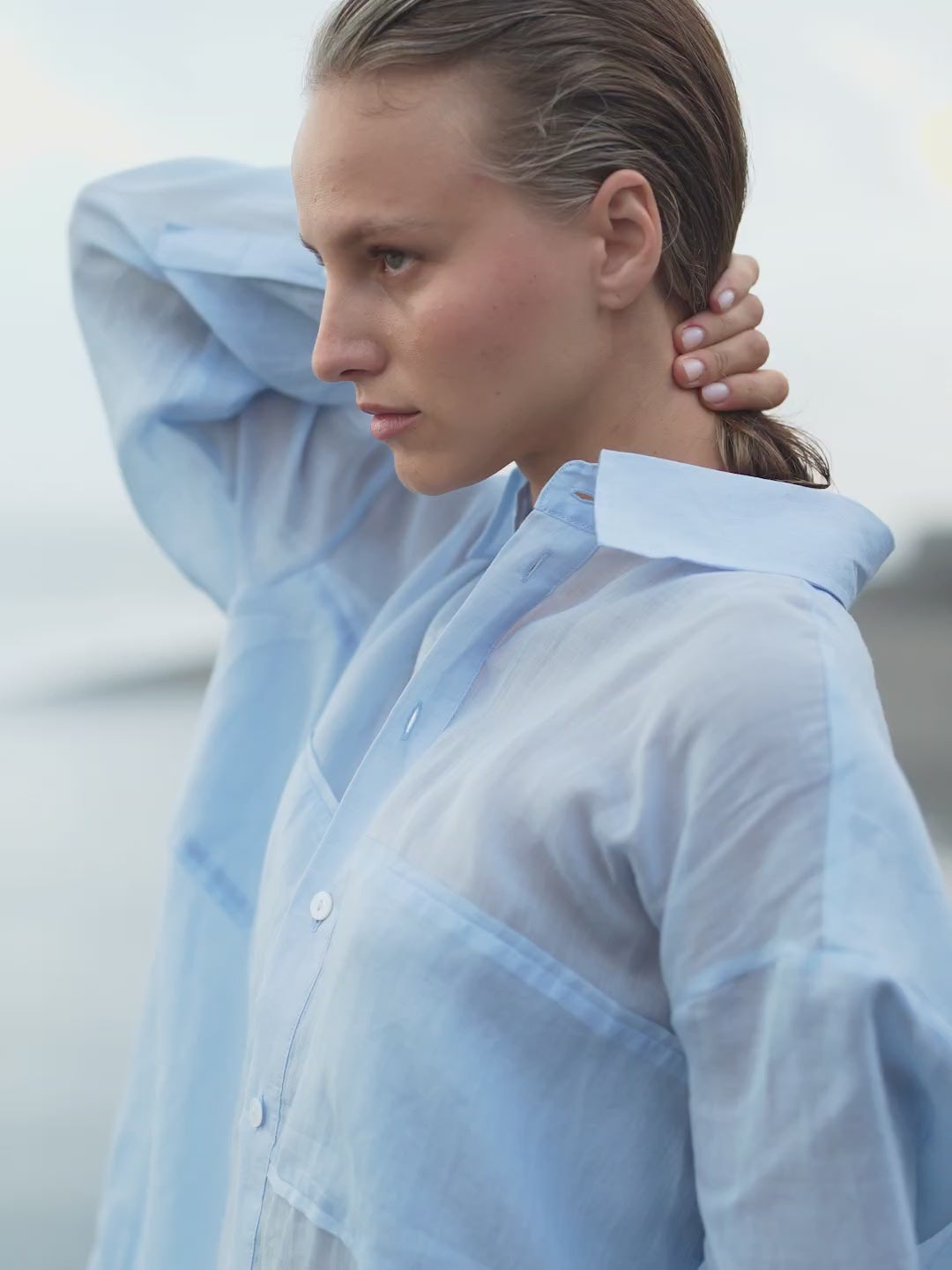 Oversized Ramie Shirt