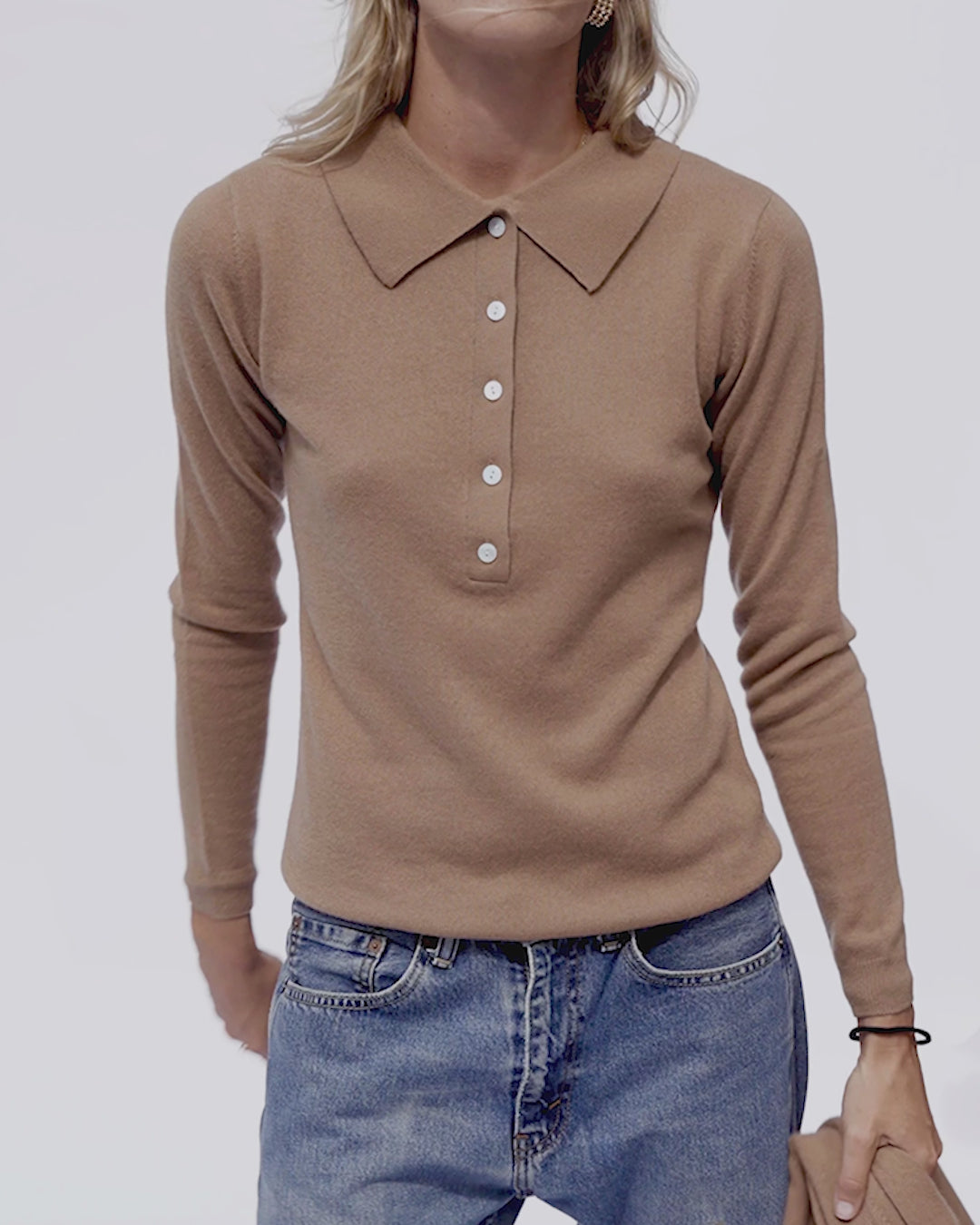Cashmere Polo Shirt