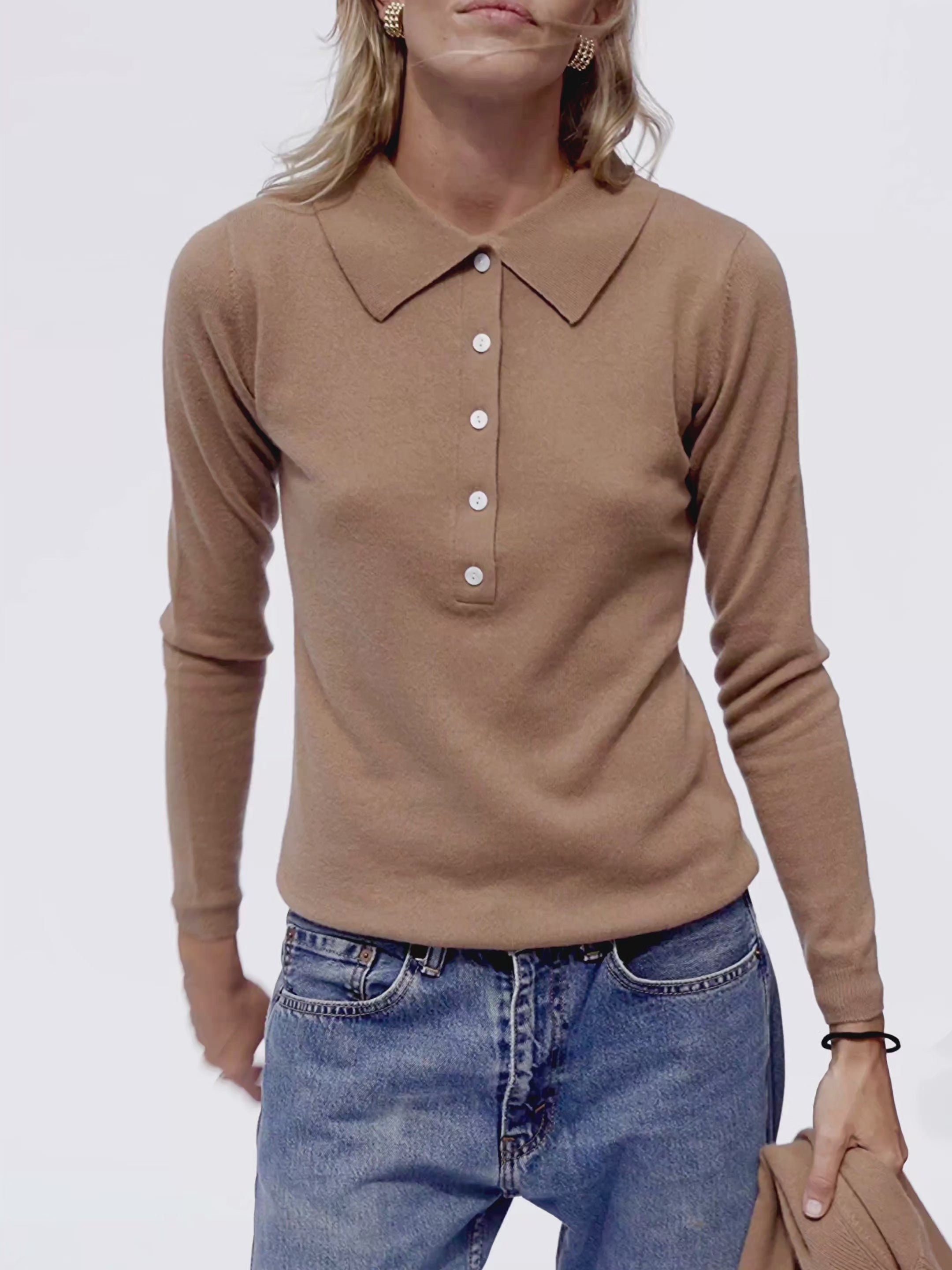 Cashmere Polo Shirt
