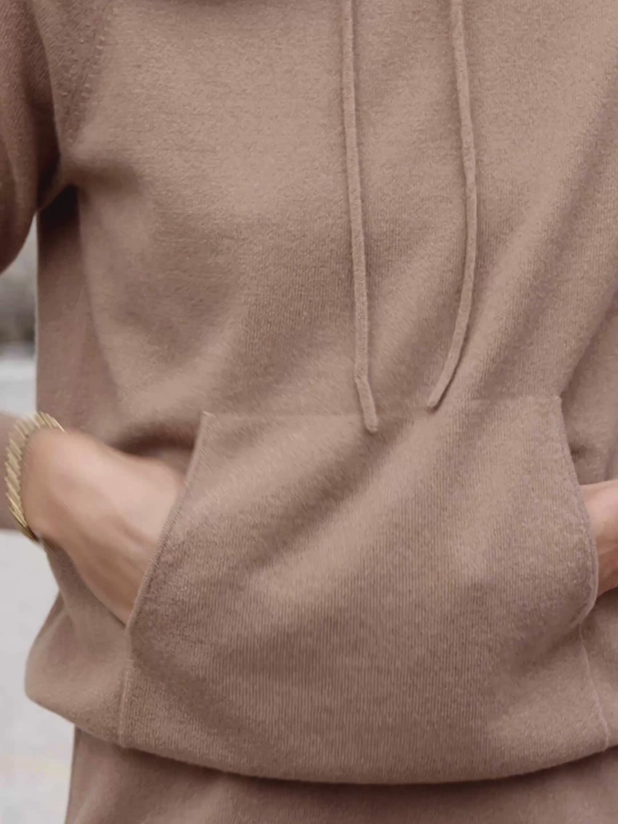 Cashmere Travel Hoodie