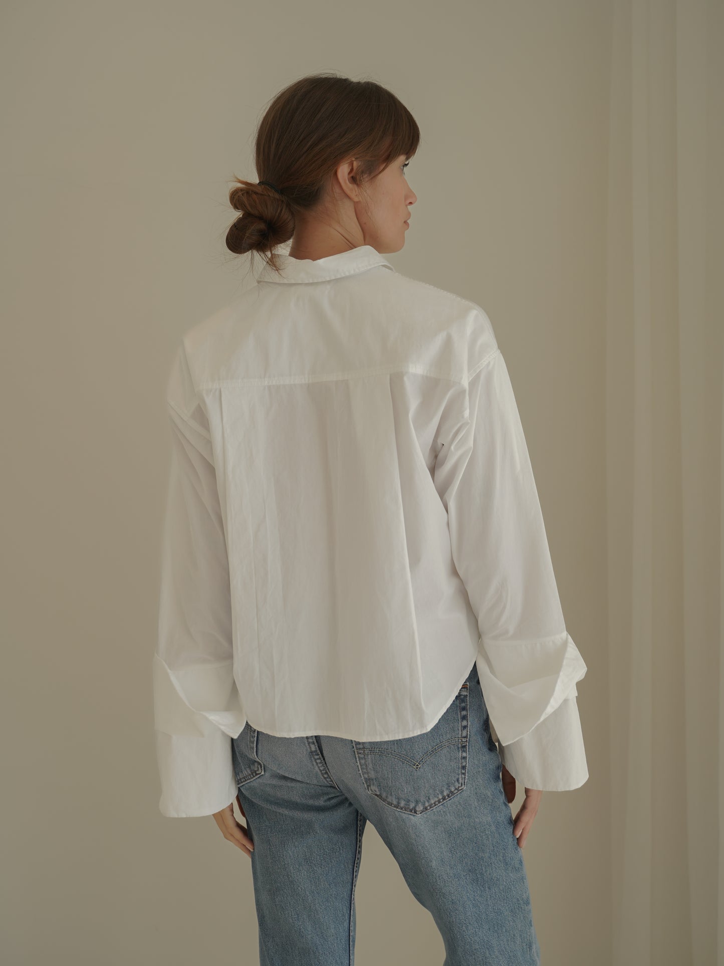 Celeste Shirt in White - l u • c i e e