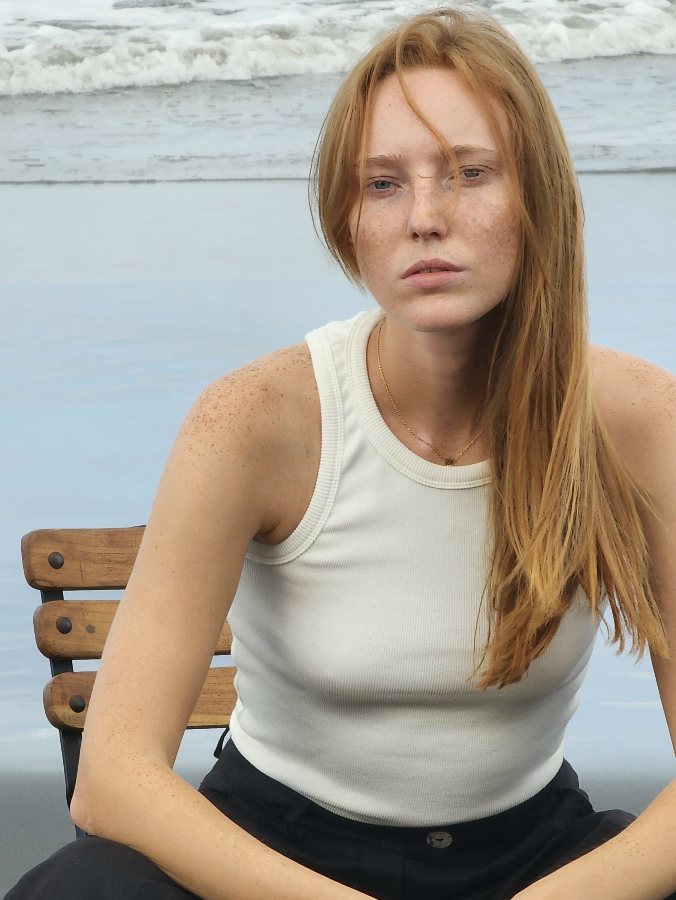 Organic Cotton Rib Tank - l u • c i e e